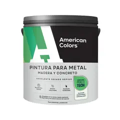 AMERICAN COLORS - Pintura para Metal Practitech Base Beige 900 ml