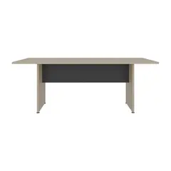 TUHOME - Mesa De Reunion Office Color Cartagena Y Wengue 75x200x100cm