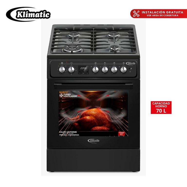 Cocina De Pie A Gas Muritz 4h