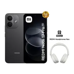 XIAOMI - Redmi Note 17 Pro 5G 256GB Negro + Headphones Neo