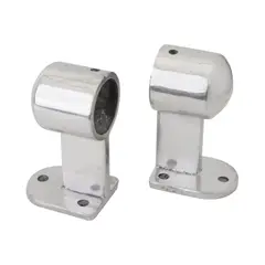 FIXSER - Soporte Aluminio Terminal 30 mm. x 2 unid.