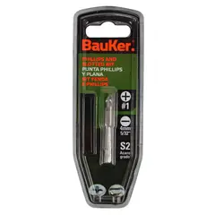 BAUKER - Broca Punta Doble 1-6-8 L 2"