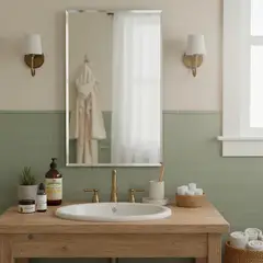 GENERICO - Espejo de Baño Italia con Bisel 40x55cm