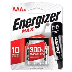 ENERGIZER - Pilas AAA x 4