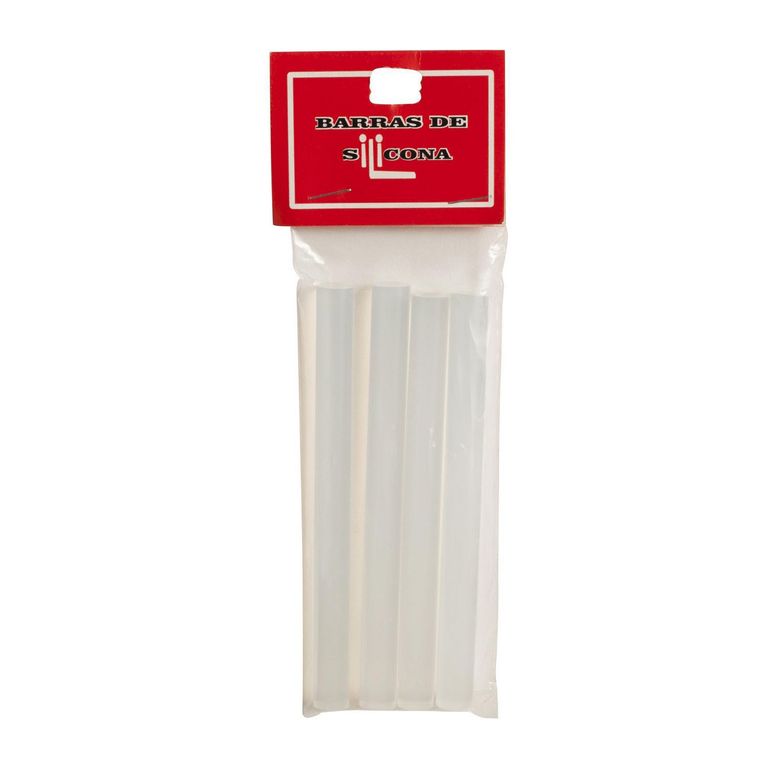 Barras de Silicona Termofundentes Gruesa x 4 unidades