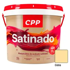 CPP - Pintura Látex Satinado Crema 1GL