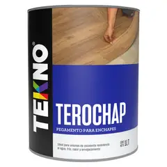 TEKNO - Terochap Galón 1/4gl Adhesivo Enchape
