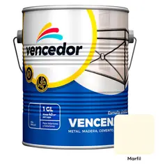 VENCEDOR - Esmalte Sintético Vencenamel Marfil 1 gl