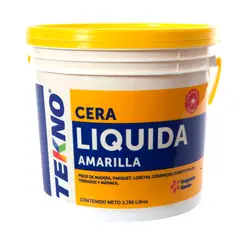 TEKNO - Cera Para Piso Líquido Neutro 3.785 L