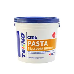TEKNO - Cera Para Piso Crema Neutro 3.785 L