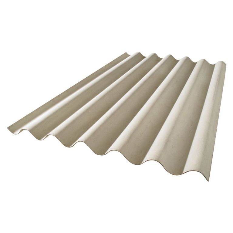 Techo Fibrocemento Gran Onda 1.1x3.05mx5mm