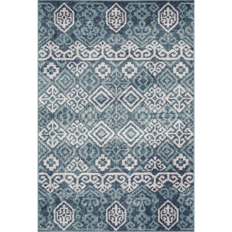 Alfombra Rectangular Azul Calgary Blue 160x235cm