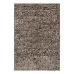 JUST HOME COLLECTION - Alfombra Rectangular Gris Mo Shag
