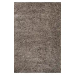 JUST HOME COLLECTION - Alfombra Rectangular Gris Mo Shag 200x300cm