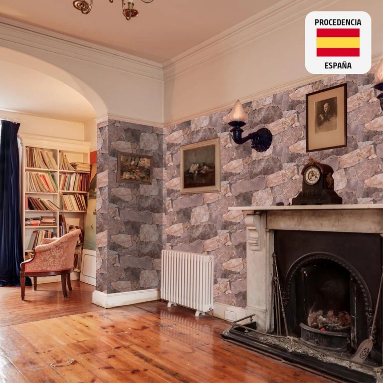 Cerámica Marrón Fachaleta 35x52cm 1.5 m2 Britania Ocre