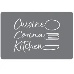 JUST HOME COLLECTION - Individual Cocina Plata