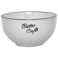 JUST HOME COLLECTION - Bowl Cerámica Bistro Blanco