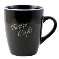 JUST HOME COLLECTION - Mug Palabras Negro 12oz