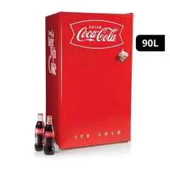NOSTALGIA - Frigobar 90 Lt Coca Cola CRF32CK Rojo