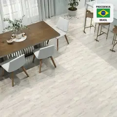 HOLZTEK - Cerámica Gris Maderado 20X60cm 1.7m2 Albero Bosco Gris