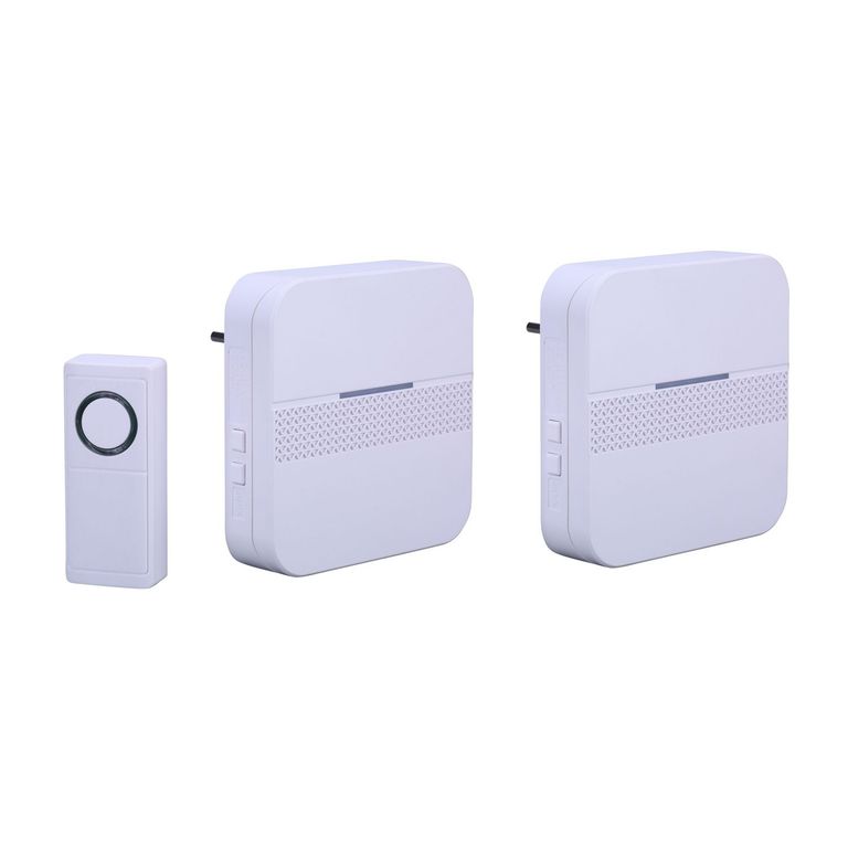 Timbre Inalámbrico 1 Pulsador 2 Amplificadores