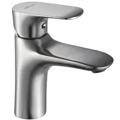 SENSI DACQUA - Llave de Lavatorio Monomando Bajo Niquel Vittorio