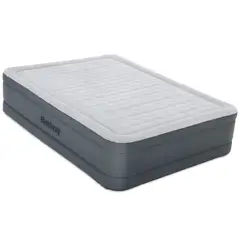 Bestway - Colchón Inflable Eléctrico Queen Fortech Gris