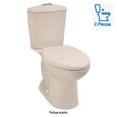 CORONA - WC Inodoro Dos Piezas Aquapro Bone