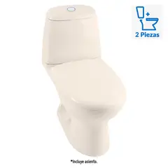 CORONA - WC Inodoro Dos Piezas Ecoclean Bone
