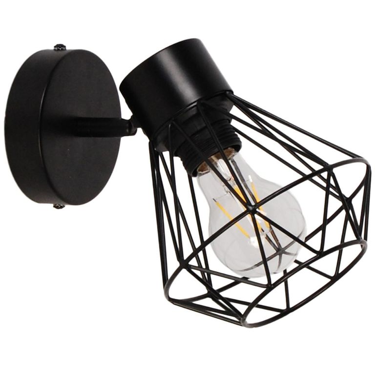 Aplique Grades Negro 1L E27