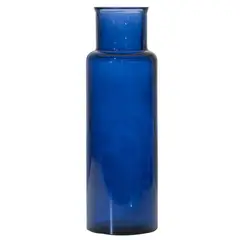 VIDRIOS SAN MIGUEL - Jarrón Noa Vidrio Azul 15x45x15cm