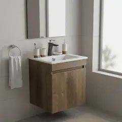 SENSI DACQUA - Lavamano Baño 43x43x47cm Bonsai