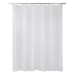 CASA BONITA - Forro de Cortina de Baño Transparente 178x180cm