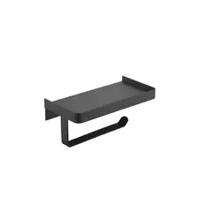 SENSI DACQUA - Portapapel Repisa Osaka Negro Mate