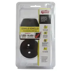 FIXSER - Cerrojo Sencillo Negro