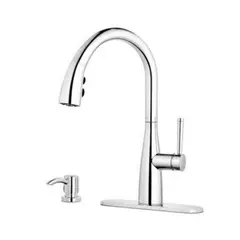 PFISTER - Grifería Extendible Monocontrol Raya Cromo