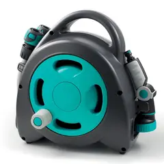 GF - SB Set Enrrollador de Manguera Portátil Azul 16.5m