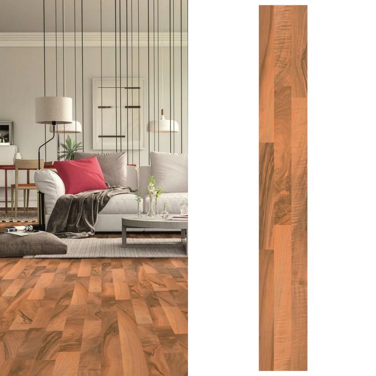 Piso Laminado Ticino Wlnut Marrón AC4 8mm 2.12m2