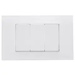 HALUX - Tapa Ciega Polaris Blanco