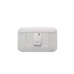 HALUX - Pulsador Timbre Phoenix Blanco