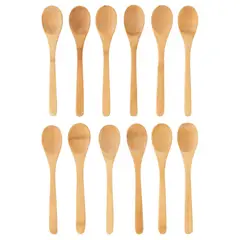JUST HOME COLLECTION - Cuchara de Bambú 12 Unidades