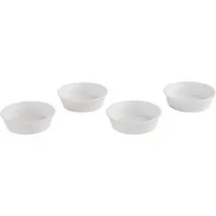 JUST HOME COLLECTION - Set 4 Pocillos Blanco 9cm