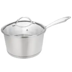 JUST HOME COLLECTION - Perol Acero Con Tapa 20cm