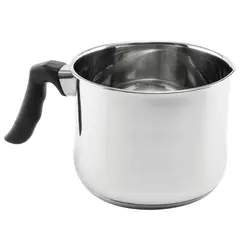 JUST HOME COLLECTION - Lechera Acero 1.8L Con Mango Negro