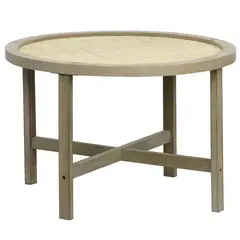 JUST HOME COLLECTION - Mesa de Centro Rattan 60X60X44