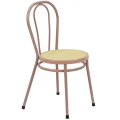 JUST HOME COLLECTION - Silla Metal Nat/Rosada