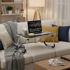 JUST HOME COLLECTION - Mesita Laptop Pata plegable
