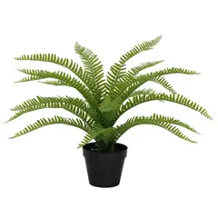 JUST HOME COLLECTION - Planta Artificial Helecho Verde 43cm