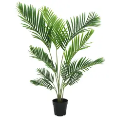 JUST HOME COLLECTION - Planta Artificial Palmera Verde 120cm