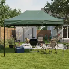 JUST HOME COLLECTION - Toldo Plegable 2x3m Protección UPF 50+ Verde
